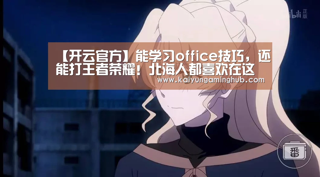 【开云官方】能学习office技巧，还能打王者荣耀！北海人都喜欢在这儿上班(图2)